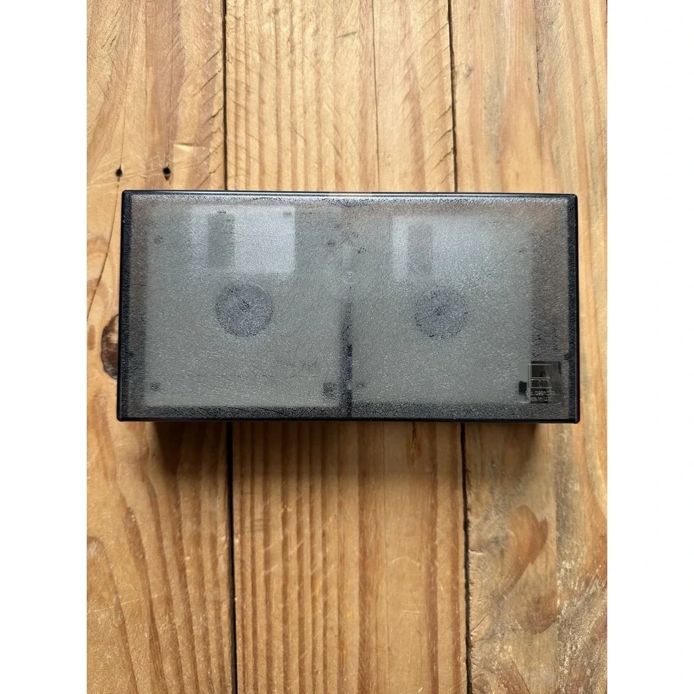 Vintage Sony Floppy Disk Storage Clear Gray Color With Sony Disks Included‎ USA